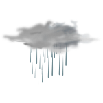 weather icon - showers